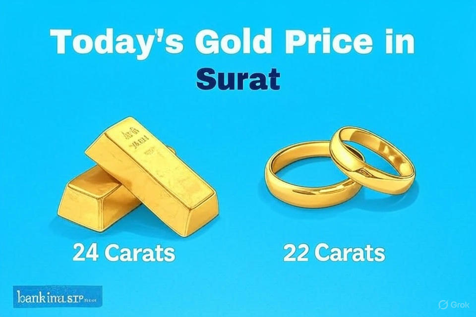 Gold rate today Surat